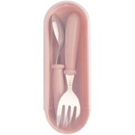 Kit Talher Infantil com Estojo em Aço Inox - Seguro, Portátil e Ideal para Refeições Fora de Casa - imagem 3
