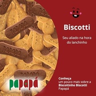 Papapá, Biscoito infantil, Biscotti, Sabor Maçã & Canela, 60g, Rosa - imagem 4