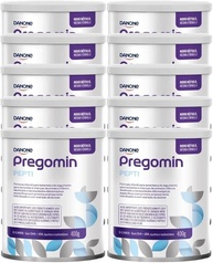 10 latas Pregomin Fórmula infantil em pó - 400gr - Validade 2026 - imagem 1