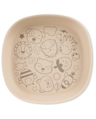Prato Infantil Silicone Zoo Aveia Skip Hop - Seguro, Divertido e Fácil de Limpar - imagem 3