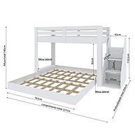 Beliche Casal Montessoriano Family Star Plus: Solução Inteligente para Quartos Infantis - imagem 2