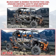 Painéis Inferiores SAUTVS para Polaris RZR XP4 1000: Proteção e Estilo Off-Road - imagem 3