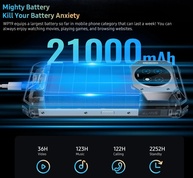 OUKITEL WP19: O Robusto 4G com Bateria Infinita! - imagem 3
