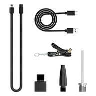 ASMAX Kit Completo de Acessórios para Bomba de Ar T10: Inflador Universal para Bicicleta, Bola e Mais - imagem 2