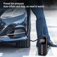 Compressor de Ar Portátil Zopsc: Inflador Digital 150psi com Desligamento Automático e Luz LED - imagem 3