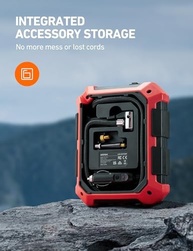 Compressor de Ar AstroAI 12V: Inflador Digital Portátil para Pneus com Luz LED e Bicos Multifuncionais - imagem 4