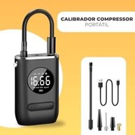 Mini Compressor Digital Tippi: Inflador Portátil e Inteligente para Pneus, Bolas e Mais! - imagem 4