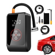 Compressor de Ar Portátil Recarregável: Inflador de Pneu Inteligente com Tela LED e Desligamento Automático - imagem 1