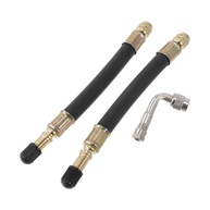 Extensor de Válvula de Pneu 90° Cobre Flexível 140mm - TUCKBOLD: Inflagem Fácil e Segura - imagem 1