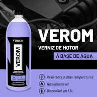Verniz de Motor à Base de Água Verom - Resistente a Altas Temperaturas, Não Inflamável, 1,5L - imagem 4