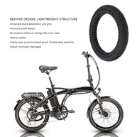 Pneu de Bicicleta Elétrica 14x2.125 Asixxsix: Sem Furos, Sem Inflar, Máximo Conforto! - imagem 5