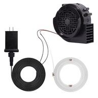 YUNVI Ventilador Inflável De Substituição 12V 1,2A Mini Air Com 6 Leds Para Fantasias Infláveis Natal, Sopradores Decoração Quintal Ação Graças - imagem 2