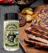 Sal de Parrilla Uruguaio ChilliBoy, Feito com Ingredientes Selecionados, Ideal para Carnes Assadas e Grelhadas, Com Ervas Finas, pacote com 2 unidades - imagem 2