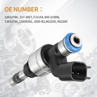 Kit 4 Injetores de Combustível 12633784 para Chevy Malibu, Equinox, Buick Regal e GMC Terrain L4 2.4L - imagem 3