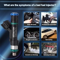 Kit 8 Injetores Combustível 4 Furos Ford F150 Expedition Lincoln Navigator V8 5.4L - imagem 4