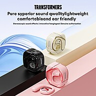 Transformers TF-T18: Fones Bluetooth com Som Premium e Design Inovador - imagem 2