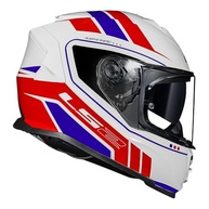 Capacete LS2 FF800 Storm Fist Branco e Vermelho: Segurança e Estilo Inovador - imagem 3