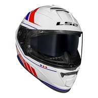 Capacete LS2 FF800 Storm Fist Branco e Vermelho: Segurança e Estilo Inovador - imagem 5