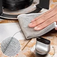 Kit Pano Mágico Inox 5 Unidades - Escama de Peixe Metalizado, Reutilizável, Sem Riscar - imagem 5