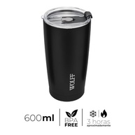 Copo Térmico Wolff 600ml - Aço Inox com Parede Dupla, Tampa e Design Moderno para Viagem - imagem 4