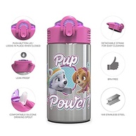 Garrafa de Água Patrulha Canina Skye - Aço Inox 440ml com Canudo e Alça - imagem 5
