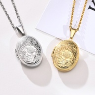 Colar Feminino Vintage: Elegância em Aço Inox - imagem 2