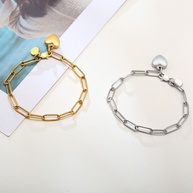 Pulseira de Coração Vnox: Elegância em Aço Inox - imagem 2