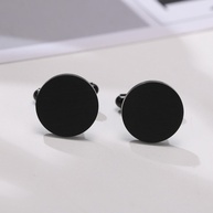 Abotoaduras Masculinas Vnox: Elegância em Aço Inox - imagem 2