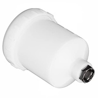 Copo de Spray de Tinta 125ml com Tampa Antivazamento - Conector Rosqueado Aço Inox - imagem 3