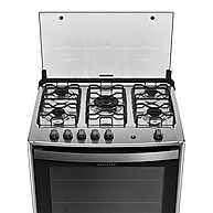 Fogão Dako Magister: 5 Bocas e Design Inox! - imagem 2