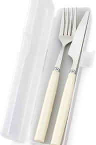 Conjunto de Talheres em Aço Inox com Estojo Resistente - Q2TEK Marmita Fit - imagem 1