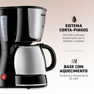 Cafeteira Mondial Dolce Arome: 15 Xícaras em Inox! - imagem 2