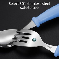 Conjunto de Talheres Coloridos Aço Inox - Design Ergonômico Lavável - imagem 3