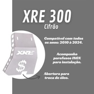 Protetor de Carter XRE300 Cromado Aço Inox - Proteção Premium ON/OFF Road - imagem 3