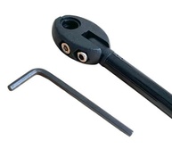 Antena Corta Linha de Pipa 7 Estágios Inox para Retrovisor 10mm - Segurança Premium - imagem 3