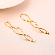 Brincos Tassel: Elegância em Aço Inoxidável - imagem 2