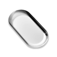Prato Elíptico de Aço Inoxidável Premium – Resistente, Inquebrável e Versátil para Casa, Hotel e Camping - imagem 2