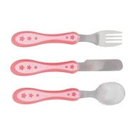 Kit Talher 3 Peças Estrelinha Rosa - BUBA Anatômico em Aço Inoxidável - imagem 5