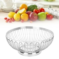 Cesto de Frutas em Aço Inoxidável com Função Drenagem - Design Moderno e Grande Capacidade - imagem 3