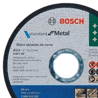 Disco de Corte Bosch 7 Pol: Kit 10 Unidades Inox/Metal - imagem 2