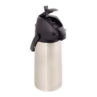 Garrafa Térmica Mor Airpot 1,9L: Inox e Inquebrável - imagem 2