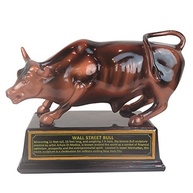 Torkia Bronze Wall Street Bull - Estátua de 17cm para Decoração e Inspiração Financeira - imagem 3