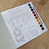 Daniel e os Leões: Um Livro de Aquarela Inspirador - imagem 2