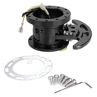 SPYMINNPOO: Kit Removedor Volante Aço Inox - Fácil Instalação e Acesso para Carros Esportivos - imagem 5