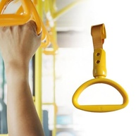 Alça de Corrimão Semicircular Amarela - Fácil Instalação e Alta Durabilidade para Transporte e Ambientes Públicos - imagem 3