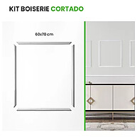 Moldura Decoração Bebê 60x70cm – Fácil Instalação - imagem 2