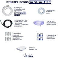 Kit Completo para Instalação de Ar Condicionado Split Inverter 12000/18000 BTUs - Tubos de Cobre 5m 1/4" 1/2" - imagem 4