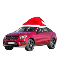 Chapéu de Papai Noel para Carro: Decoração Natalina Divertida e Fácil de Instalar - imagem 2