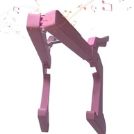 Suporte de Guitarra JunZheHub Dobrável Rosa: Estabilidade e Portabilidade para Seu Instrumento - imagem 5