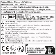 Luz Traseira LED KTM 690 DUKE 07-13: Segurança e Estilo com Seta Integrada - imagem 4